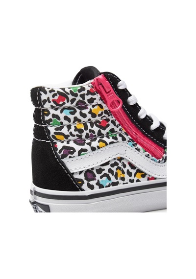 Vans Sk8-hi Reissue Side Zip Siyah Çocuk Spor Ayakkabı Karışık Çok Renkli