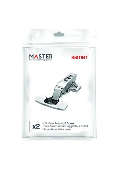 Master Frenli Düz Menteşe 48 Mm 2'li Paket Diğer