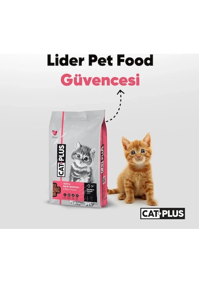 Catplus Tavuklu Hamsili Yavru Kedi Maması 1500 G