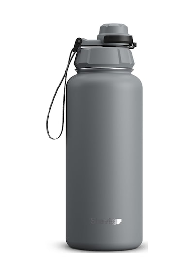 Stevig 1 Hand Leak-proof Sızdırmaz Çelik Termos 1000 Ml Grey St-2