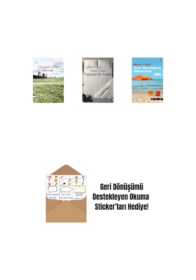 Hayatın Ucu + Fazladan Bir Hayat + Seni Sevdiğimi Biliyorsun + Okuma Sticker'ları