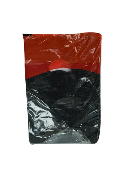 Naksan Arma Baskılı Mini Poşet Eczane Mağaza Dükkan Poşeti Siyah Üzeri Çiçek Desenli 32x20 100 Adet No:0