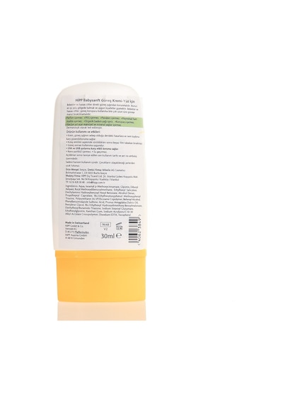 Hipp Babysanft SPF50+ Yüz için Güneş Kremi 30 ML