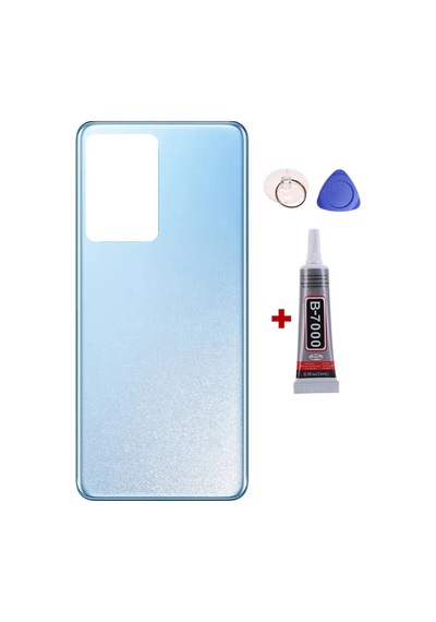 Xiaomi Mi 13 Lite Mavi Arka Kapak Batarya Kapağı Pil Kapağı Yapışkan Ve Sökme Aparatıyla Beraber Full Set Mavi