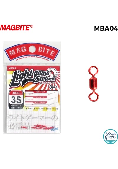 Magbite Light Game Swivel Fırdöndü Kırmızı 3s 8 Adet Standart