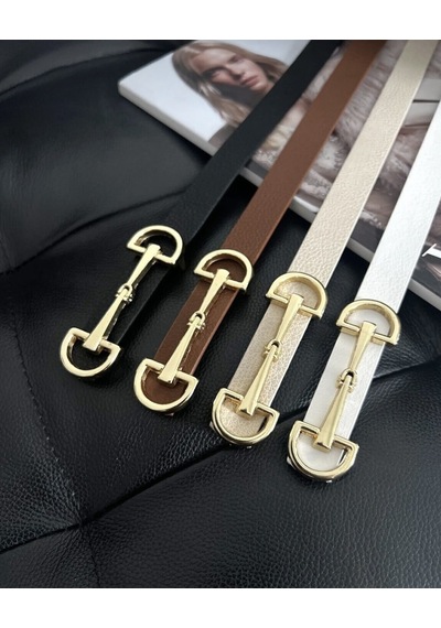 Öznora Gold Tokalı Kadın Kemer Pantolon Ve Ceket Kemeri Gümüş