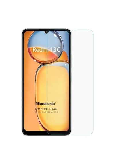 Xiaomi Poco C65 Tempered Glass Cam Ekran Koruyucu Poco C65 İle Uyumlu Ekran Koruyucu - Şeffaf