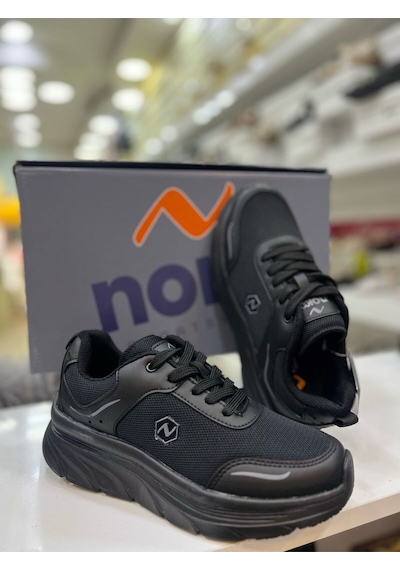 Noka Unisex Spor Ayakkabı Siyah