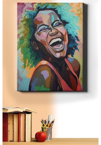 Webstyle Sayılarla Boyama Seti Kasnaklı Afrika Neşesi 60 X 75 Cm
