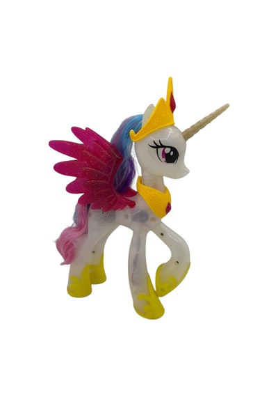 Pony Işıklı Müzikli Unicorn At Poni Karakter Oyuncak 25 Cm