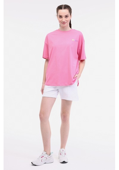 Lumberjack Wl Moıra 11f212 5fx Pembe Kadın Kısa Kol T-shirt Pembe