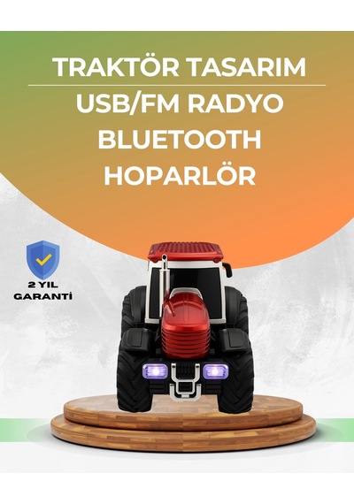 Mey İthalat Taşınabilir Nostaljik Araç Tasarımlı Bluetooth Hoparlör