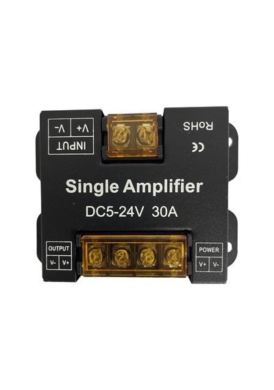 5-24 Volt 30 Amper Dimmer Tek Kanal Led Amplifier Repeater Tekrarlayıcı Güçlendirici