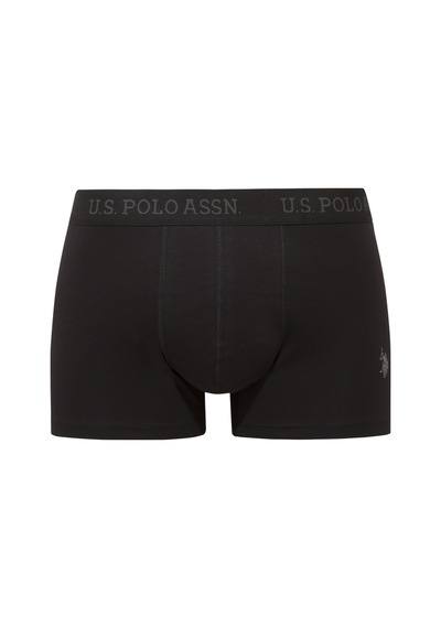 U.s. Polo Assn. Siyah 3 Lü Boxer Siyah