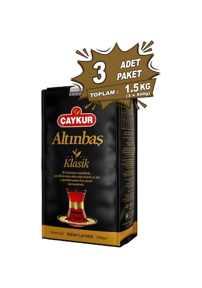 Altınbaş Dökme Çay 500 Gr. Üçlü Paket