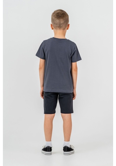 U.s. Polo Assn. Erkek Çocuk Gri Bermuda Takım Us2430-c-v2 Gri