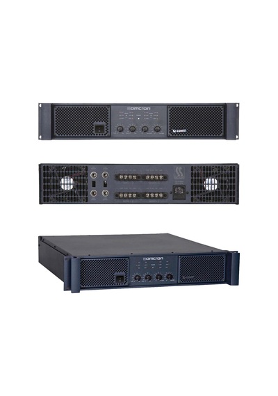 Startech Omcron Q-1200t 4x300w 4 Çıkışlı Hat Trafolu Power Anfi Güç Anfisi