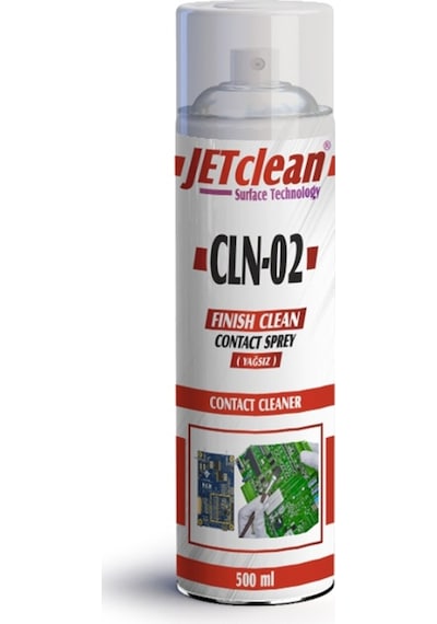 Jetclean Cln-02 Kontak Yağsız Sprey 500 ML