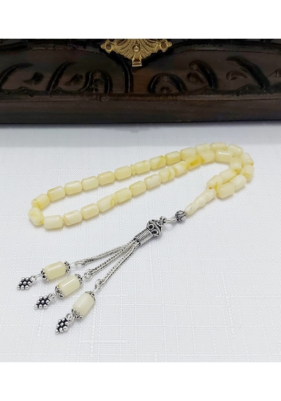 Damla Kehribar Kapsül Kesim Gümüş Püsküllü Tesbih... Damla Gr : 7,7 Gümüş Gr : 3,2 Ölçü : 5,5 X 8 Sarı - Beyaz Damla Kehribar Kapsül Kesim Gümüş Püsküllü Tesbih... Damla Gr : 7,7 Gümüş Gr : 3,2 Ölçü : 5,5 X 8 Sarı - Beyaz