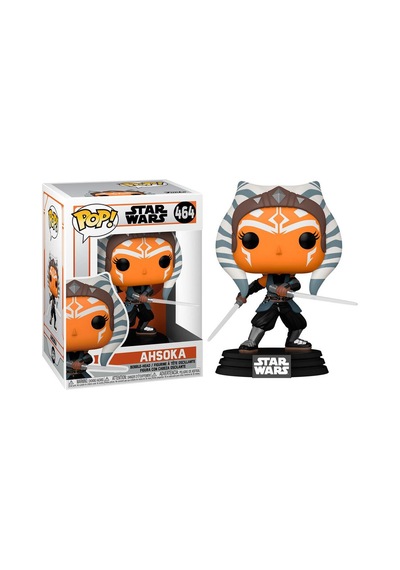 Funko Pop Star Wars Mandalorian Ahsoka With Sabers No 464
