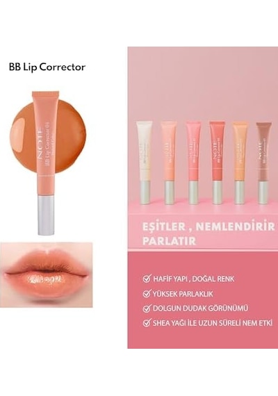 Bb Lip Corrector 04 Renk Eşitleyici Dudak Parlatıcısı, Turuncu 0