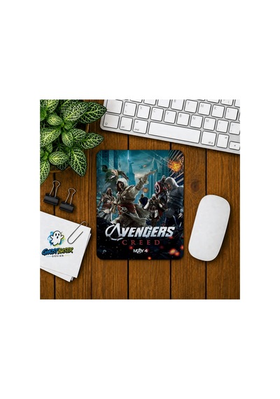 Avengers Creed Baskılı Oyuncu Mousepad 022