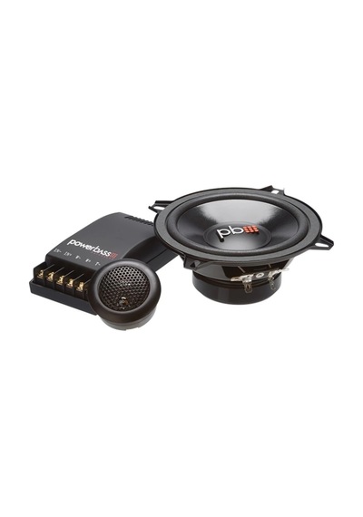 Powerbass 13cm Component Hoparlör - Powerbass S-50c 13cm Hoparlör + Tweeter + Crossover Komponent Ho
