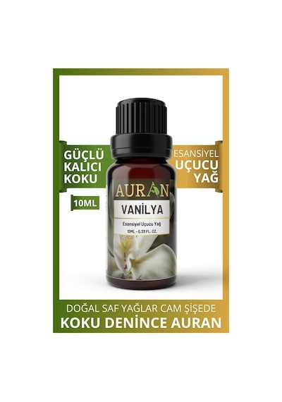 Auran Vanilya Esansiyel Uçucu Yağı 10 ML