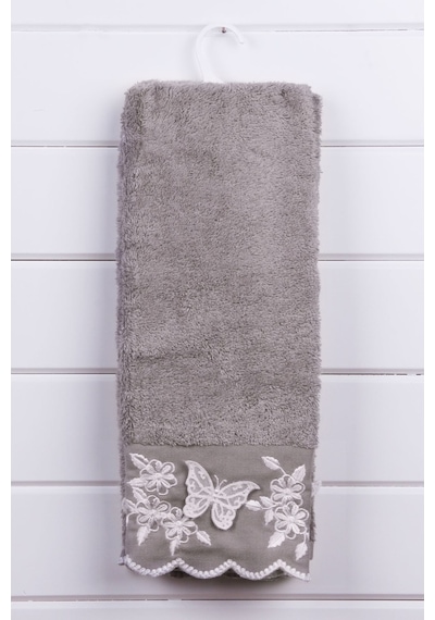Bambu 2'Li 41X76 El Havlusu Seti-Gri