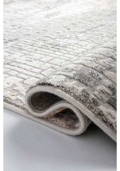 Bahariye Craft Modern Yolluk 9126 Bej Gri 150x230 Ölçü BEJ