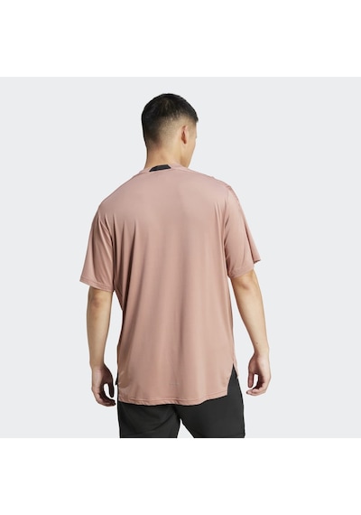 Adidas Jı8184 D4t Int. Tee Erkek T-shirt Pembe