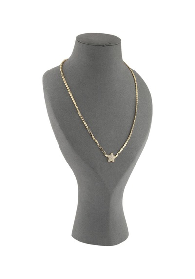 Vıp Yıldız 14k Kolye Gold Altın