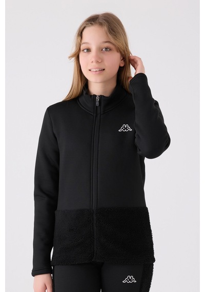 Kappa Kız Çocuk Siyah Sweatshirt 32216mw-c-v1 Siyah