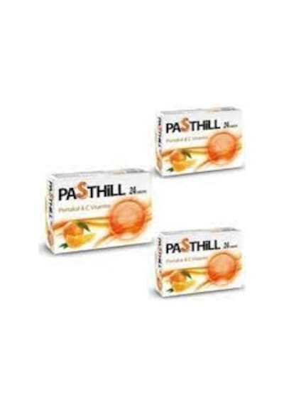 Ledapharma Pasthill Portakal Vitamin C 24 Drops – Pastil X 3 Adet
