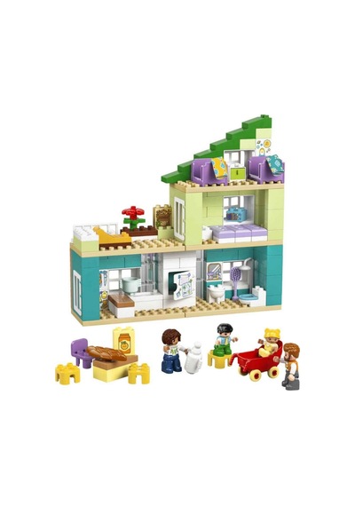Kasabası 3 Ü 1 Arada Figürlü Modern Aile Evi Standart