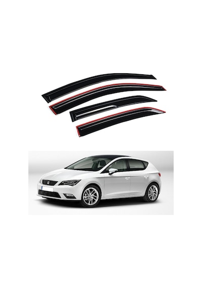 Seat Leon 2013-2019 Mugen Tip Cam Rüzgarlığı