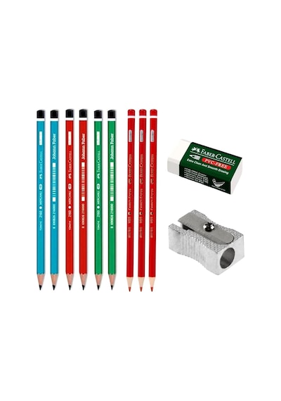 Faber-castell Kurşun Kalem Seti +silgi+kalemtraş Diğer