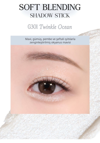Clio Soft Blending Shadow Stick G301 Twinkle Ocean