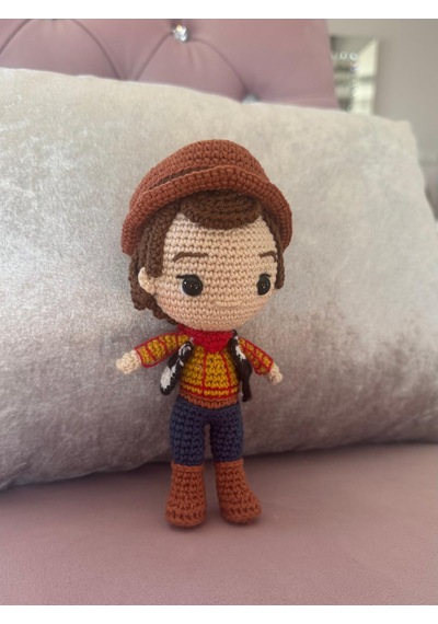 Toy Story Woody Amigurumi Oyuncak 18 Cm 001