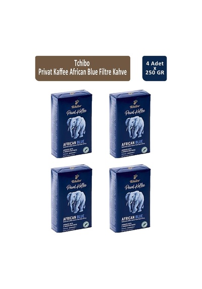 Tchibo Privat African Blue Filtre Kahve 4 x 250 G