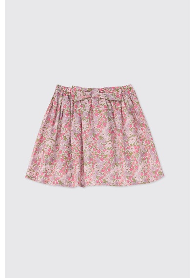 Panço Liberty Kumaş Kız Bebek Pembe Etek