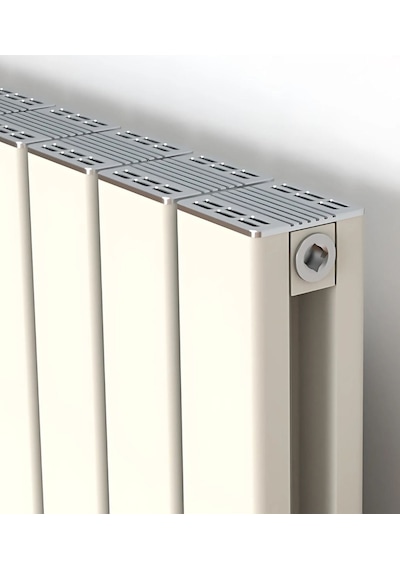 Alüminyum Radyatör 90x49 7 Dilim Kırık Beyaz Ral9010 Argus