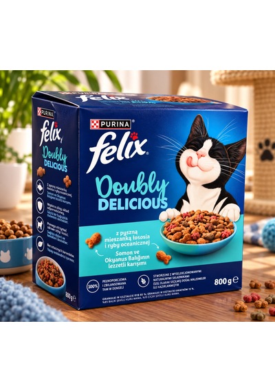 Purına Felix 800gr Somonlu Kuru Mama