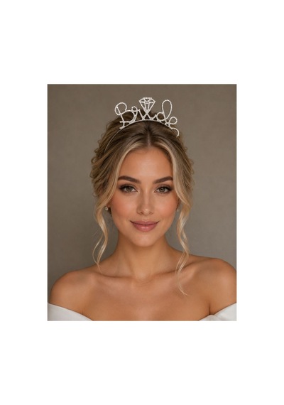 Bride Işıltılı Bekarlığa Veda Tacı - 888648518 Diğer