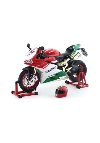 Ducati 1299 Panigale R Tasarımlı 1:9 Işıklı Ve Sesli Diecast Model Motosiklet / Koleksiyonluk Motosiklet Replikası Kırmızı Ducati 1299 Panigale R Tasarımlı 1:9 Işıklı Ve Sesli Diecast Model Motosiklet / Koleksiyonluk Motosiklet Replikası Kırmızı