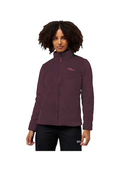 Jack Wolfskın Jack Wolfskin Rotwand 3in1 Kadın Mor Outdoor Ceketi I0116 Mürdüm