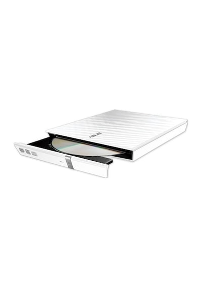 ASUS 8x SDRW-08D2S-U USB 2.0 Slim Harici DVD Optik Sürücü Beyaz