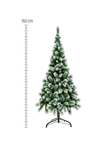 Waldern Premium Luxury Series 150 Cm Dal Uçları Karlı Yılbaşı Ağacı