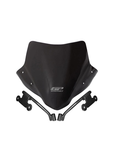 Gp Kompozit Honda Cb500f 2014-2020 Uyumlu Kısa Ön Cam Siyah
