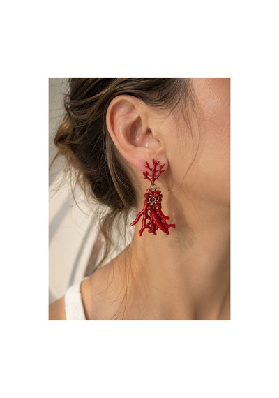 Corallike Küpe Kırmızı Mercan - 909329203 Kırmızı Mercan - 909329203 Kırmızı Mercan
